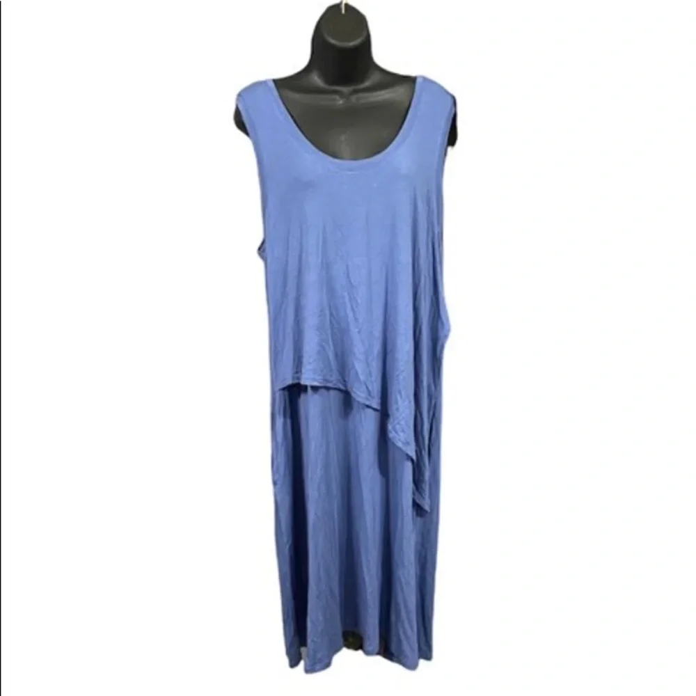 Dress tank shirt blue fashion - Picture 6 of 8